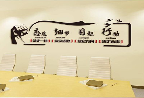 孝昌企业文化墙主要展示什么？