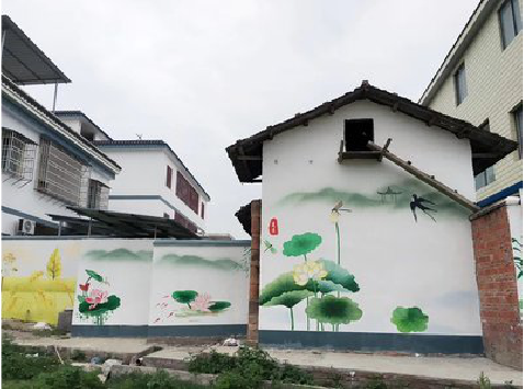 孝昌室外墙绘-从选材到保养。