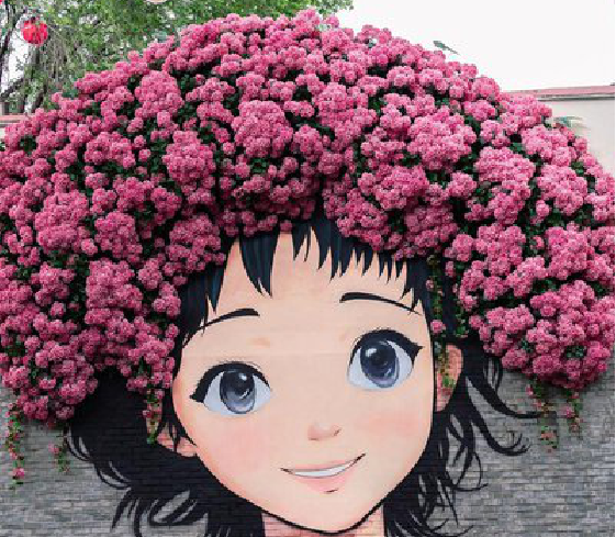 孝昌墙体彩绘-网红墙打卡