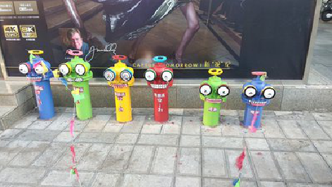 孝昌商业区彩绘