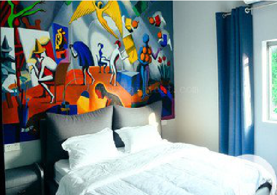 孝昌对于酒店的墙体彩绘而言更注重哪些方面？